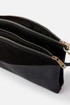 Accessorize 'Darcey' Leather Double Zip Cross-Body Bag thumbnail 3