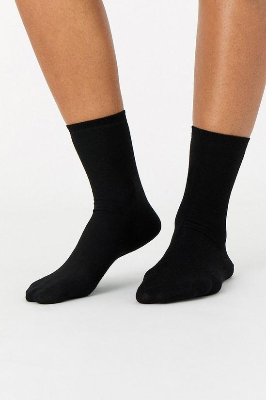 Accessorize Super-Soft Bamboo Ankle Sock Multipack 2