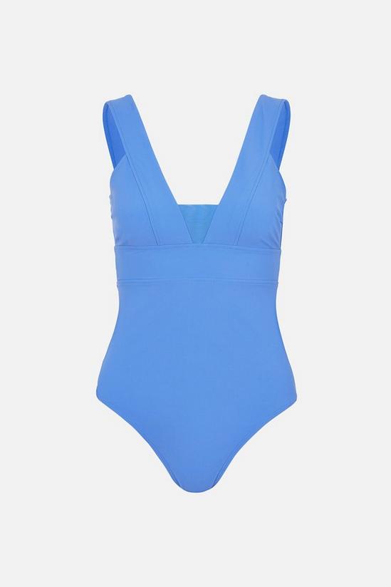 Accessorize 'Lexi' Plunge Shaping Swimsuit 4