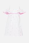 Angels by Accessorize Heart Embroidered Bardot Dress thumbnail 2