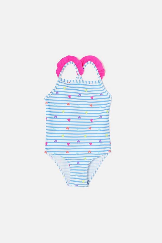 Angels by Accessorize Heart Print Swimsuit 1