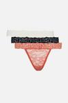 Accessorize Lace Thong Multipack thumbnail 4
