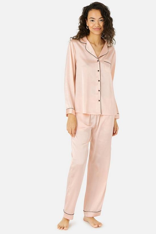 Accessorize Satin Full Length Pyjama Set 1