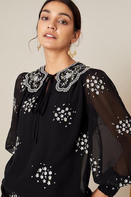 Monsoon Stasia Floral Embroidered Blouse 2