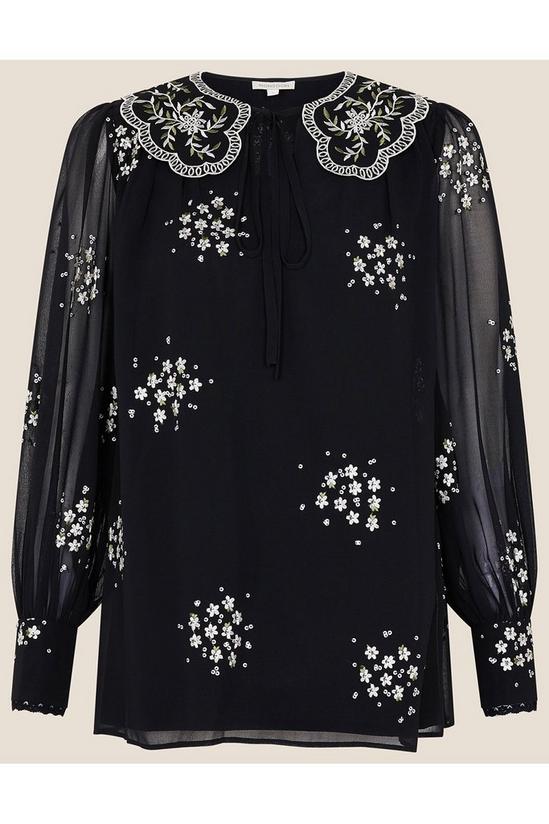 Monsoon Stasia Floral Embroidered Blouse 4