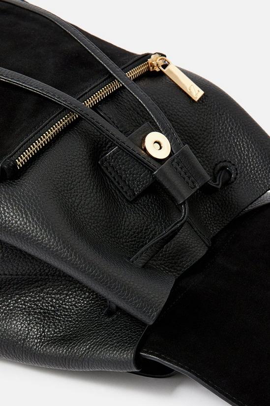 Accessorize 'Maggie' Leather Backpack 3