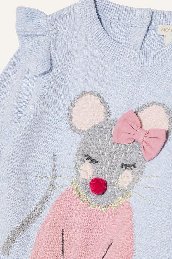 Monsoon Baby Mouse Knit Top and Leggings 3