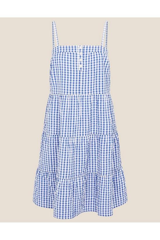 Monsoon Gingham Dress in Pure Cotton 5