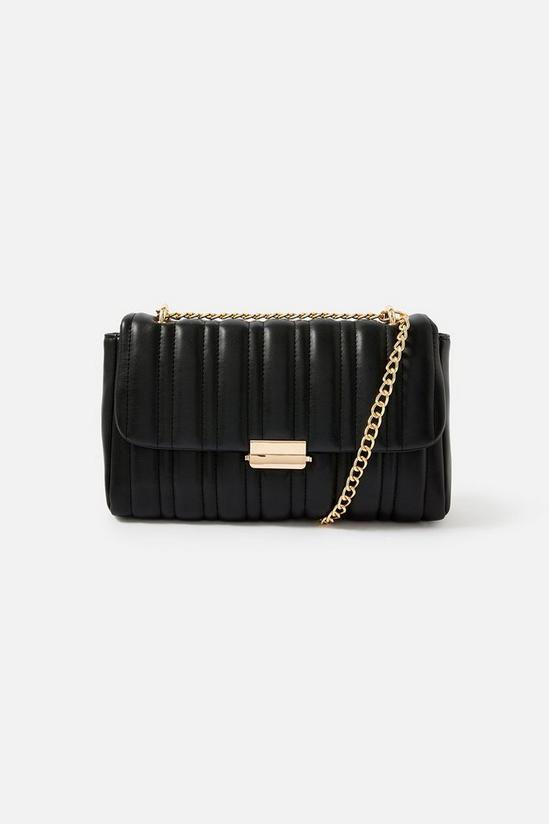 Accessorize 'Carrie' Chain Quilted Shoulder Bag 1