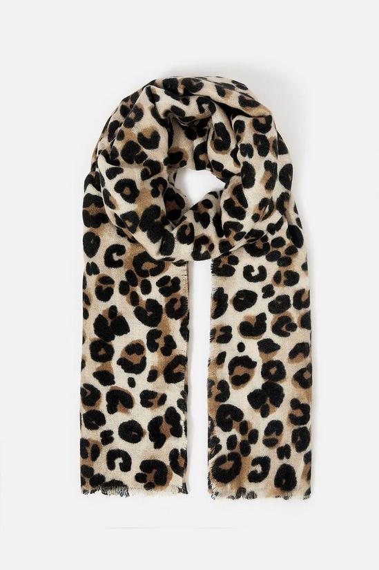 Accessorize 'Lucille' Leopard Blanket Scarf 1