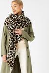 Accessorize 'Lucille' Leopard Blanket Scarf thumbnail 2
