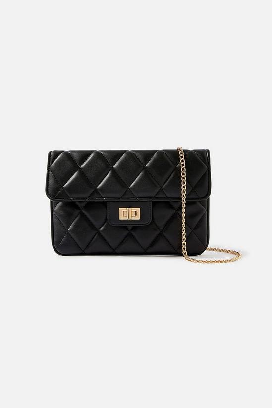 Accessorize Quilted Clutch Bag 1
