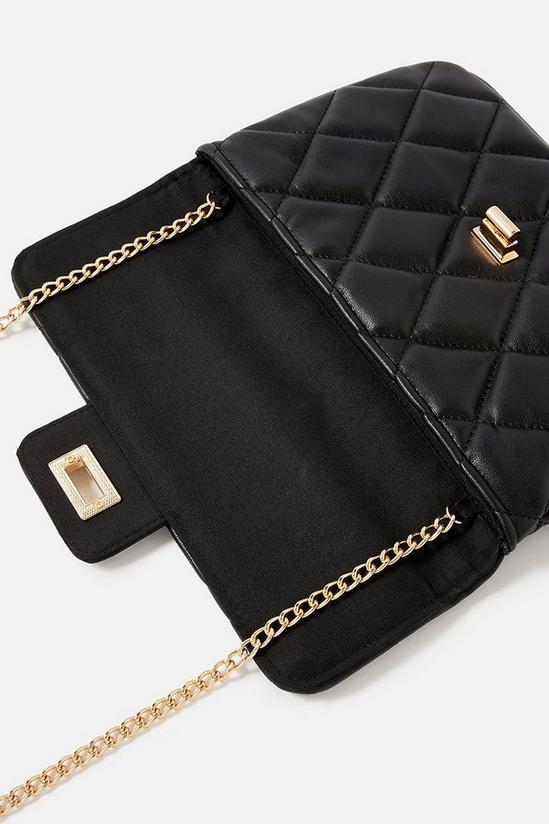 Accessorize Quilted Clutch Bag 3