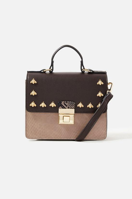 Accessorize Bee Studded Handheld Bag 1
