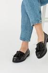 Accessorize Patent Fringe Loafers thumbnail 2