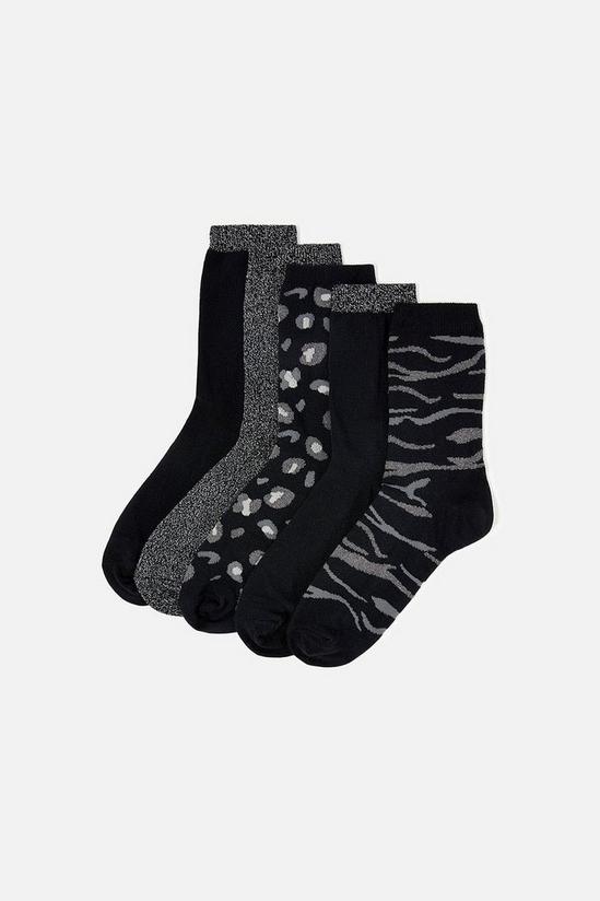 Accessorize Sparkly Sock Multipack 1