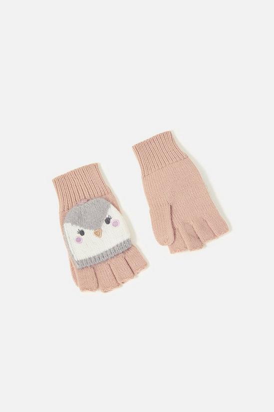 Accessorize Penguin Capped Gloves 2