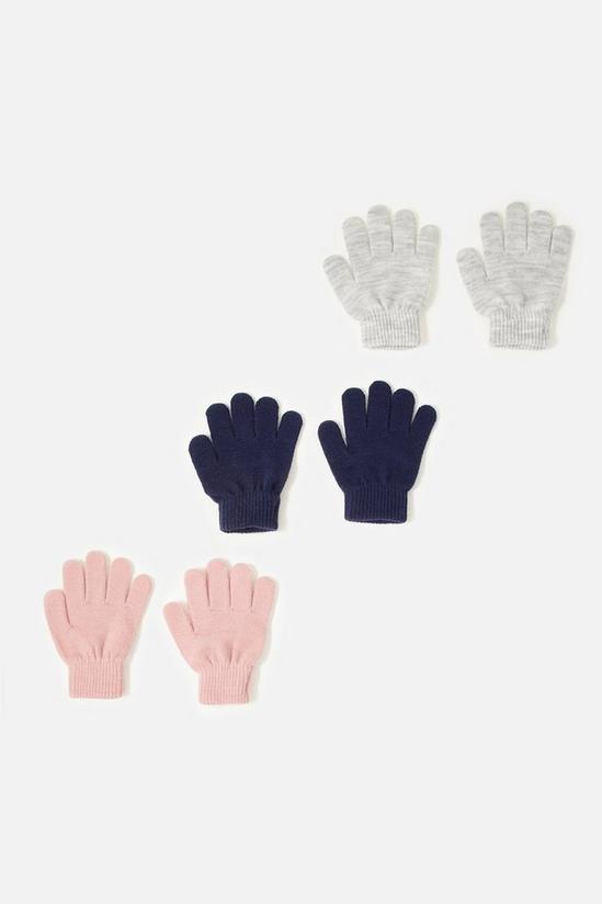 Accessorize Plain Glove Set 1