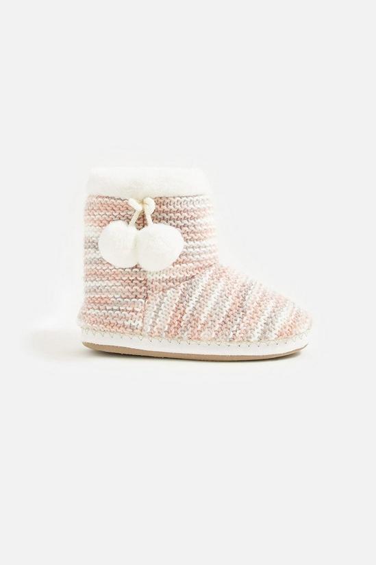 Accessorize Knitted Slipper Boots 1