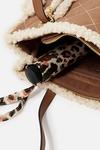 Accessorize Faux Shearling Quilted Tote thumbnail 3