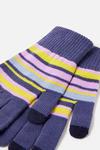 Accessorize Stripe Super-Stretchy Touchscreen Glove Twinset thumbnail 2