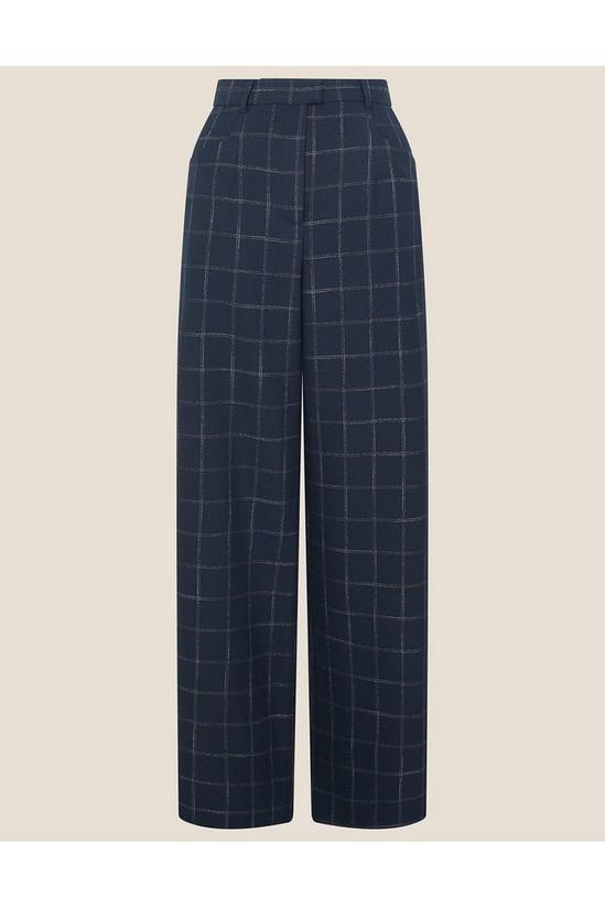 Monsoon 'Charlie' Check Belted Trousers 4