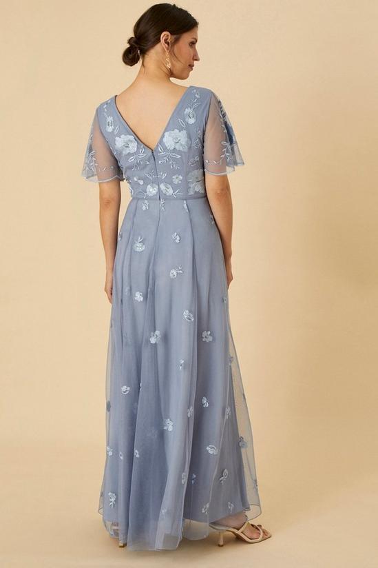 Monsoon 'Bree' Embroidered Maxi Dress 3