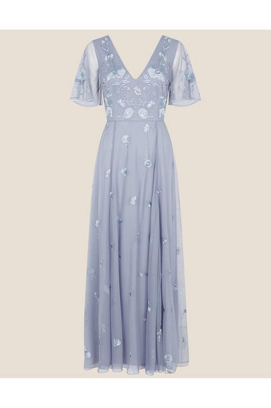 Monsoon 'Bree' Embroidered Maxi Dress 4