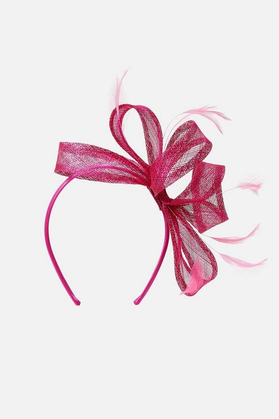 Accessorize 'Lucy' Wide Loop Band Crin Fascinator 1