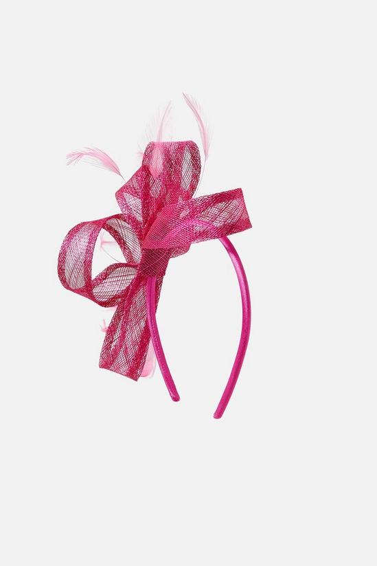 Accessorize 'Lucy' Wide Loop Band Crin Fascinator 2