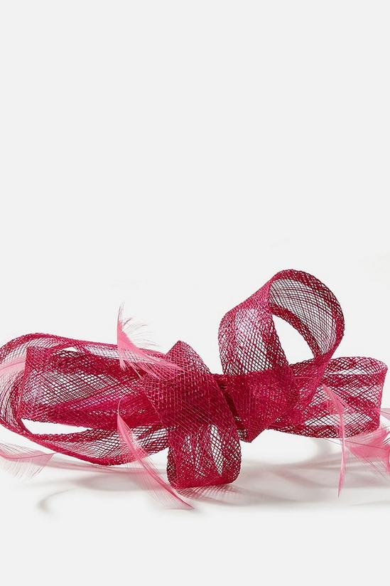 Accessorize 'Lucy' Wide Loop Band Crin Fascinator 3
