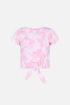 Angels by Accessorize Tie Dye Knot T-Shirt thumbnail 1