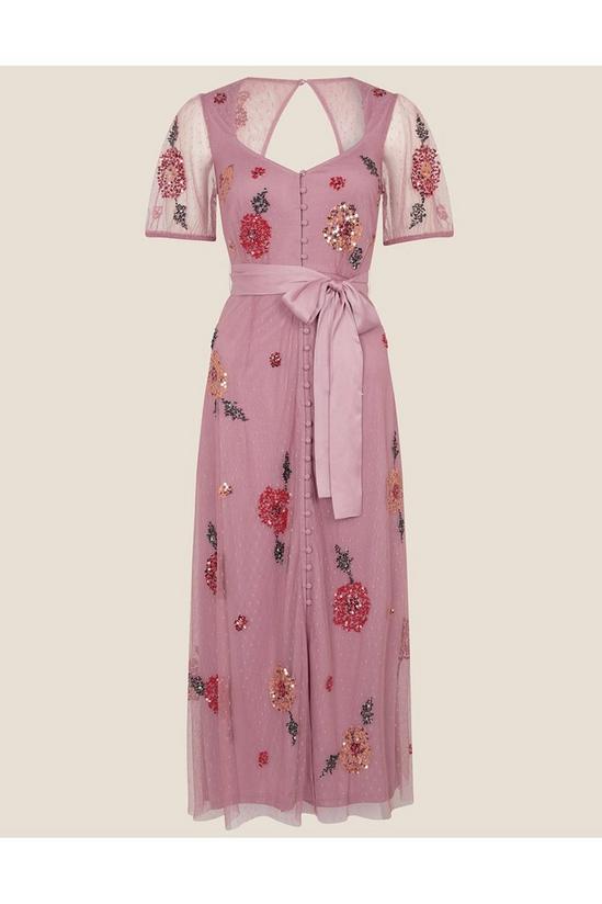 Monsoon 'Clarisse' Embellished Midi Dress 4