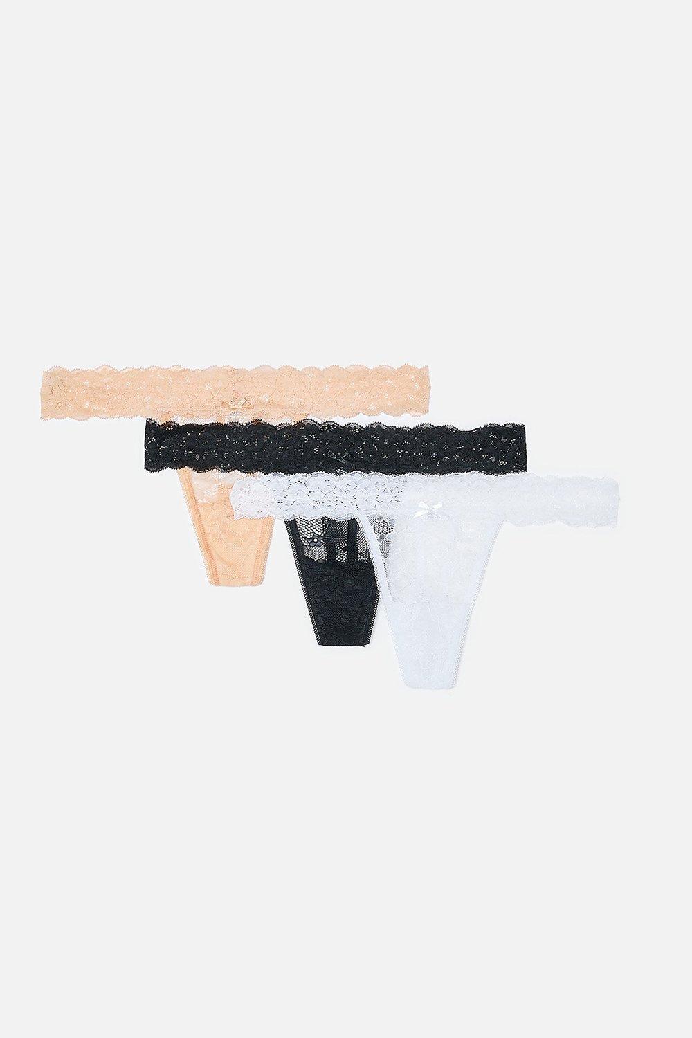 Lace Thong Multipack
