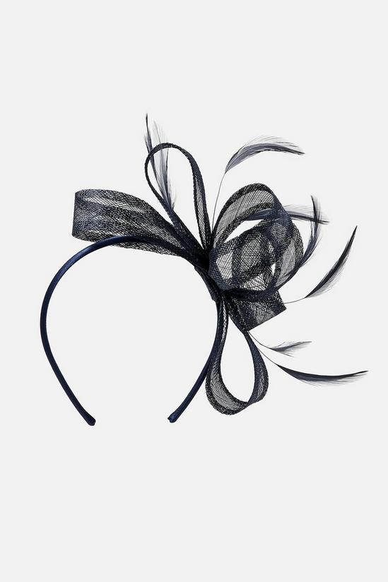 Accessorize 'Lucy' Loop Band Crin Fascinator 1