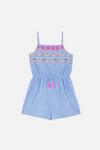 Angels by Accessorize Chambray Embroidered Playsuit thumbnail 1