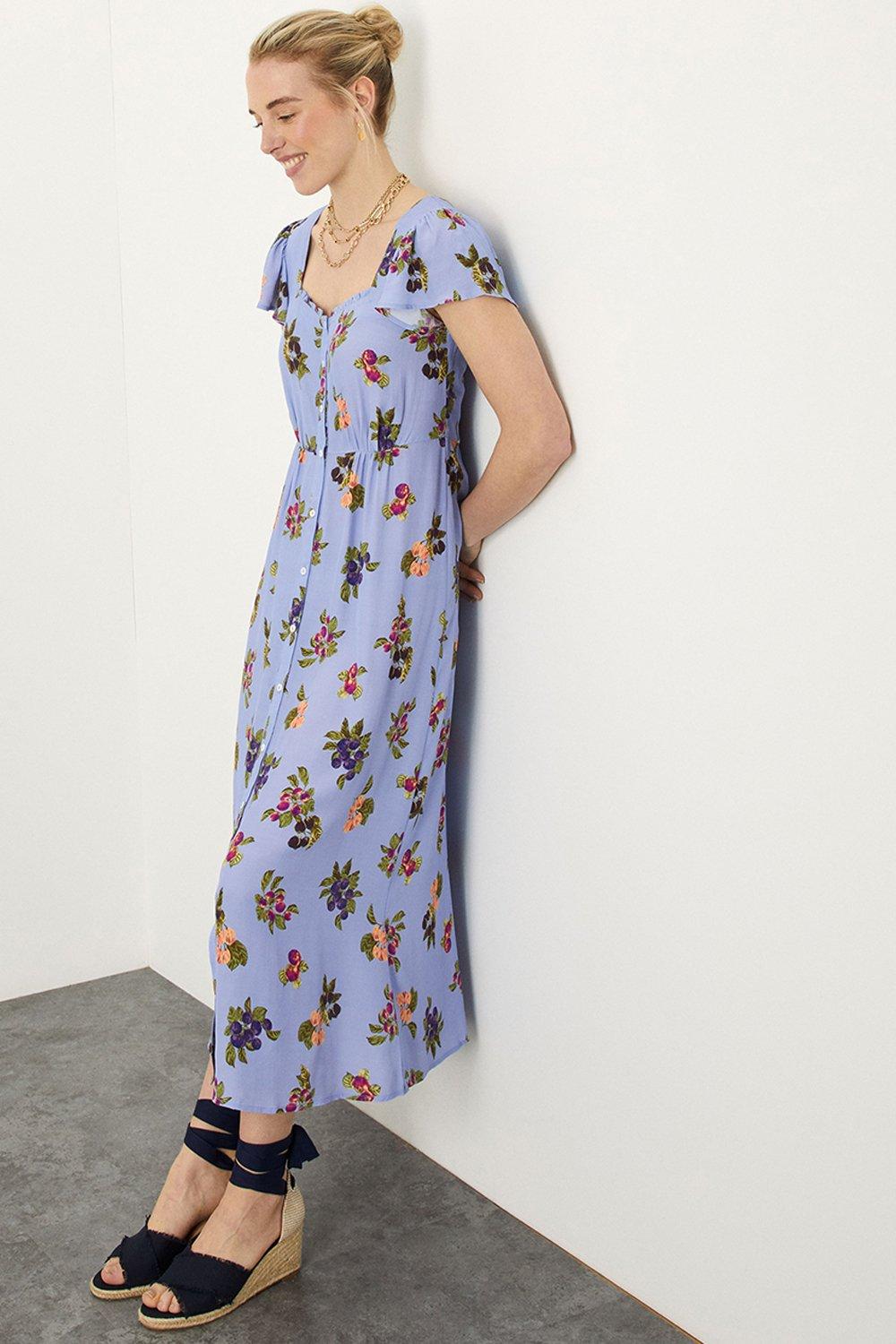 'Ramita' Fruit Print Dress