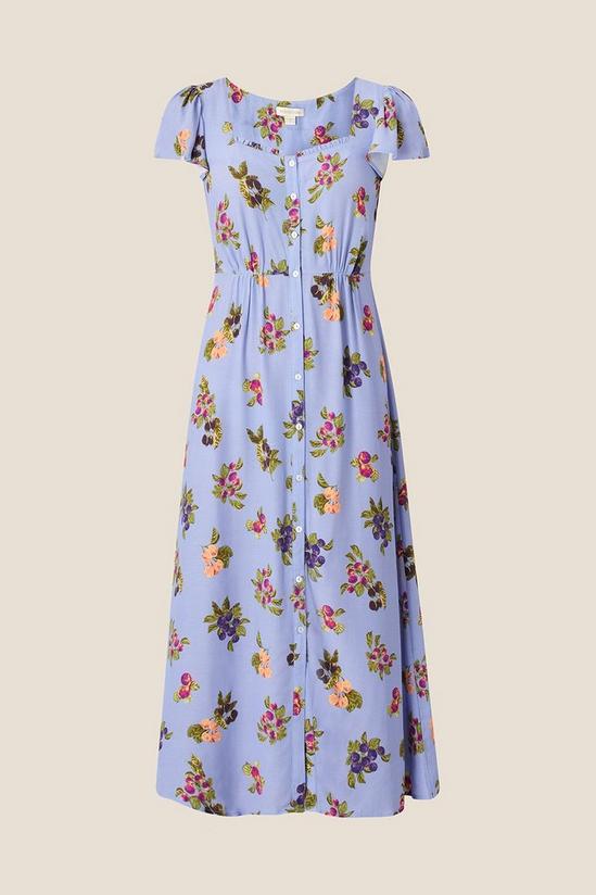 Monsoon 'Ramita' Fruit Print Dress 4