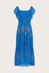 Monsoon 'Sylvia' Embroidered Midi Dress thumbnail 4