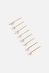 Accessorize Pearl Embellished Hair Slides Multipack thumbnail 1