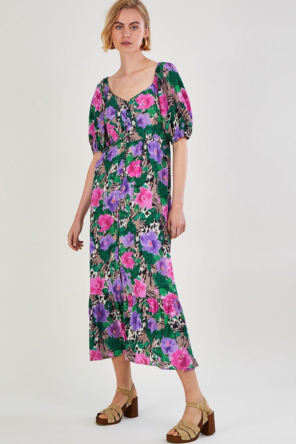 Effie Print Tea Dress