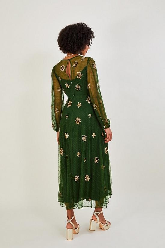 Monsoon 'Vanessa' Star Sequin Midi Dress 3