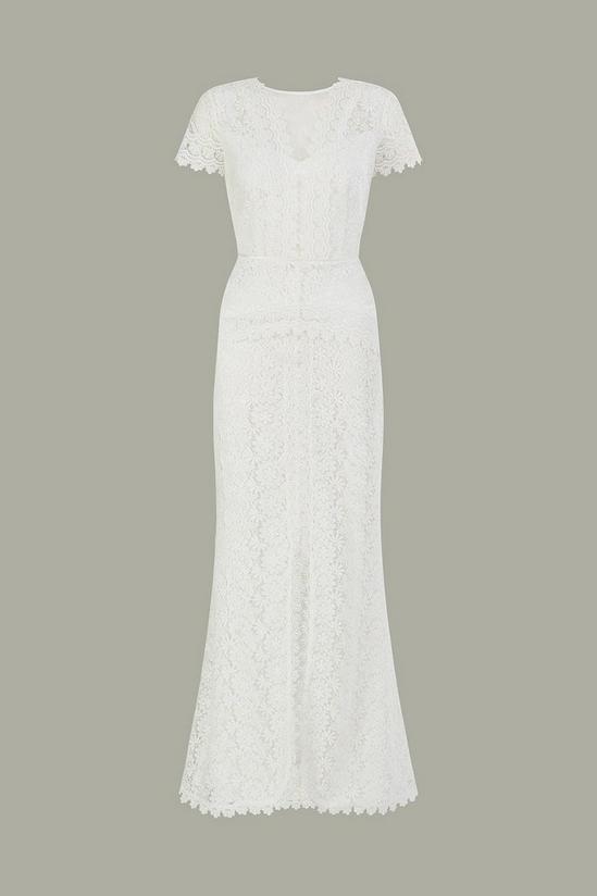 Monsoon 'Sienna' Lace Bridal Maxi Dress 6