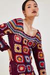 Monsoon Hand Crochet Patchwork Dress thumbnail 2