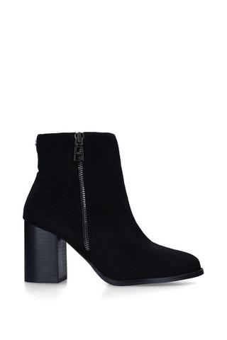Pipistrelle 3, Ruched suede pixie ankle boots