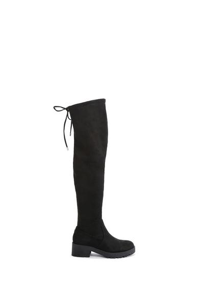 'Tammy Over The Knee' Fabric Boots