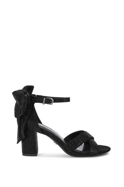 'Lovebird Bow Sandal' Fabric Sandals