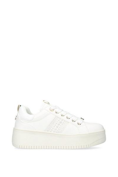 'Leslie Lace Up Pearl'  Trainers