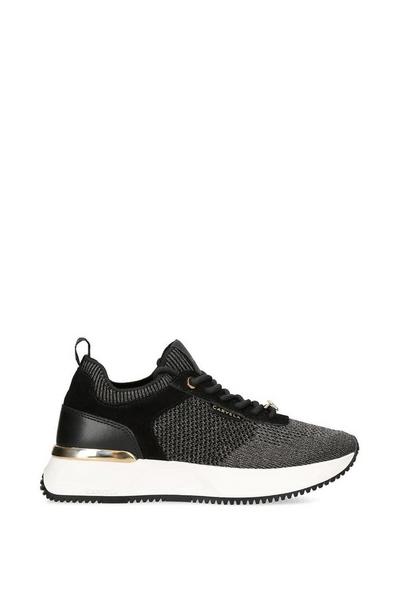 'Flare Knit' Fabric Trainers
