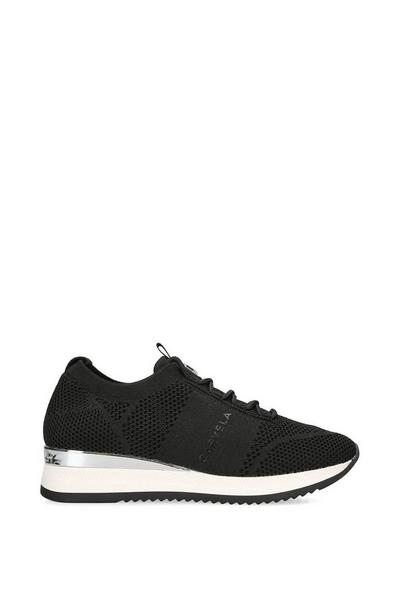 'Frame Knit' Fabric Trainers
